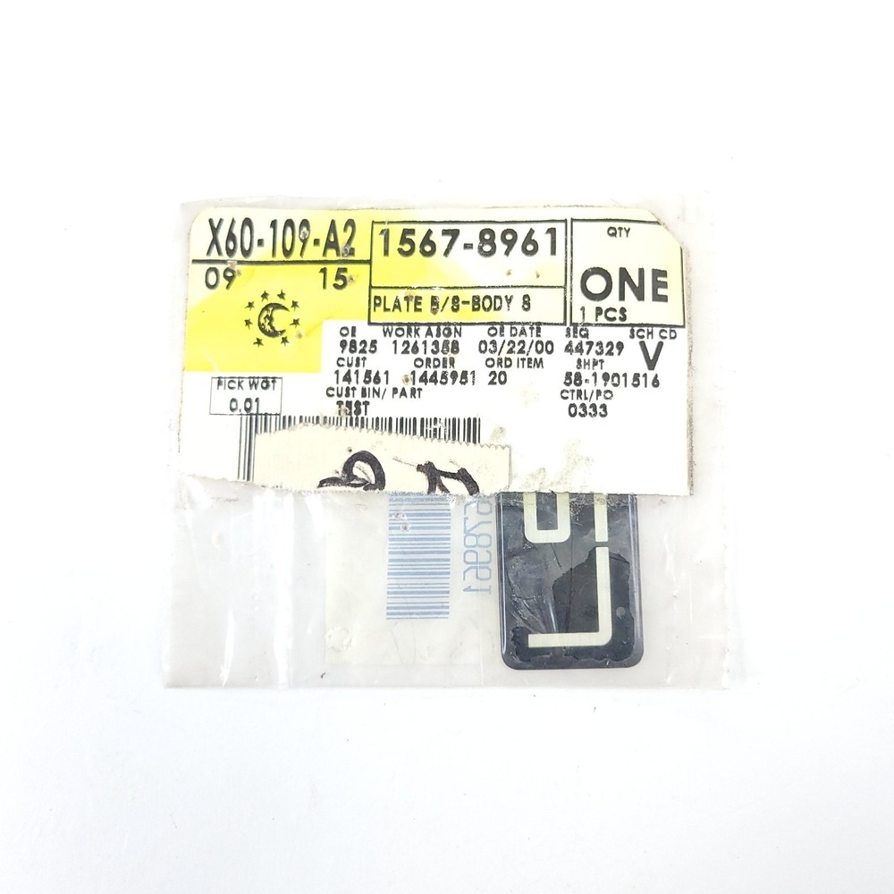 NOS GM 1994-2004 Chevrolet Truck LS Badge Silver Black OEM In Package 15678961